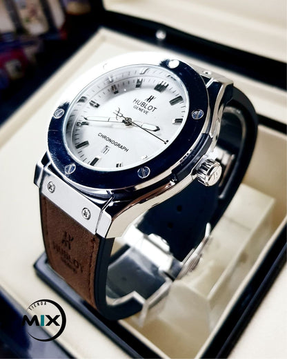RELOJ HUBLOT POINT CUERO