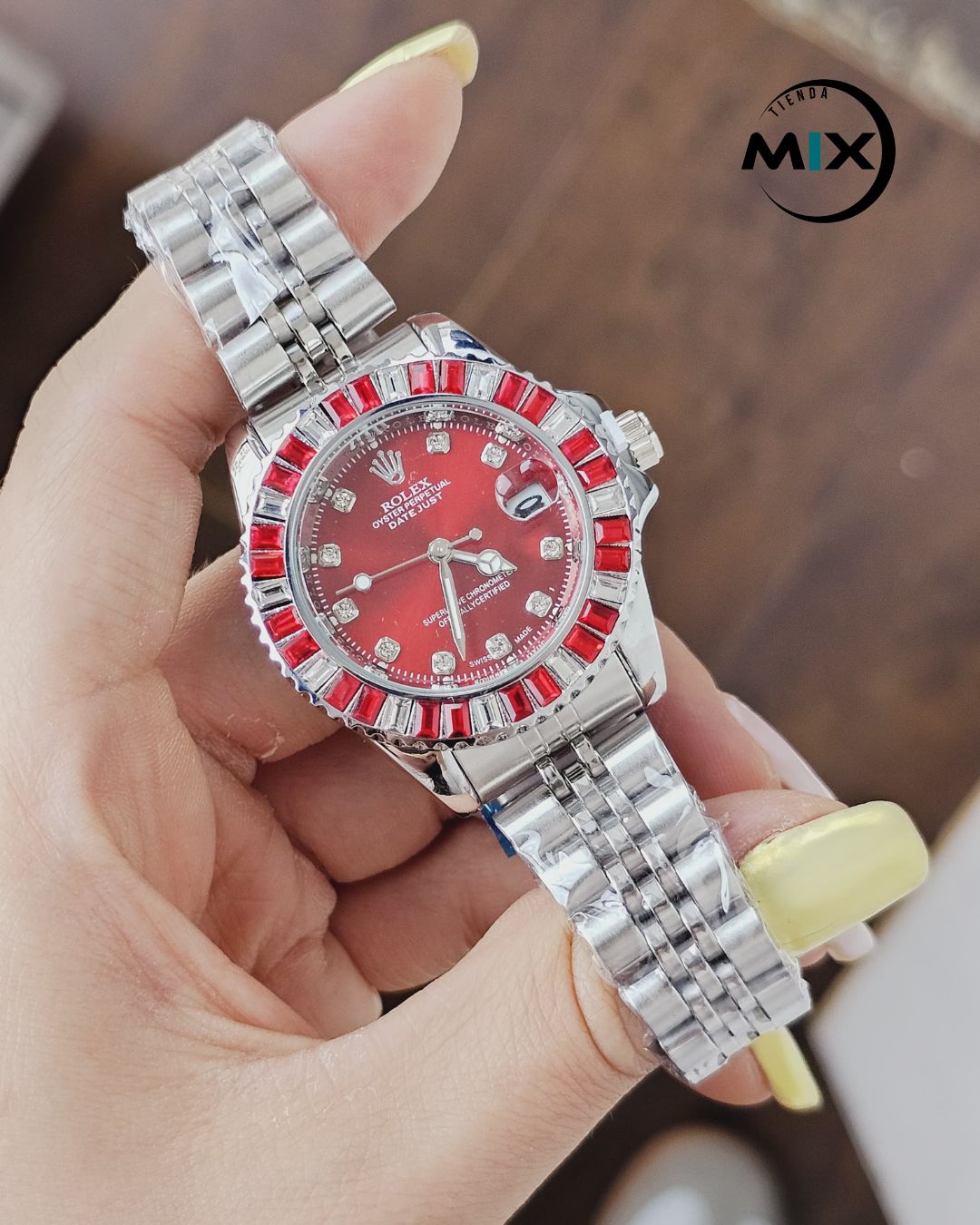 RELOJ ROLEX CRISTAL DAMA