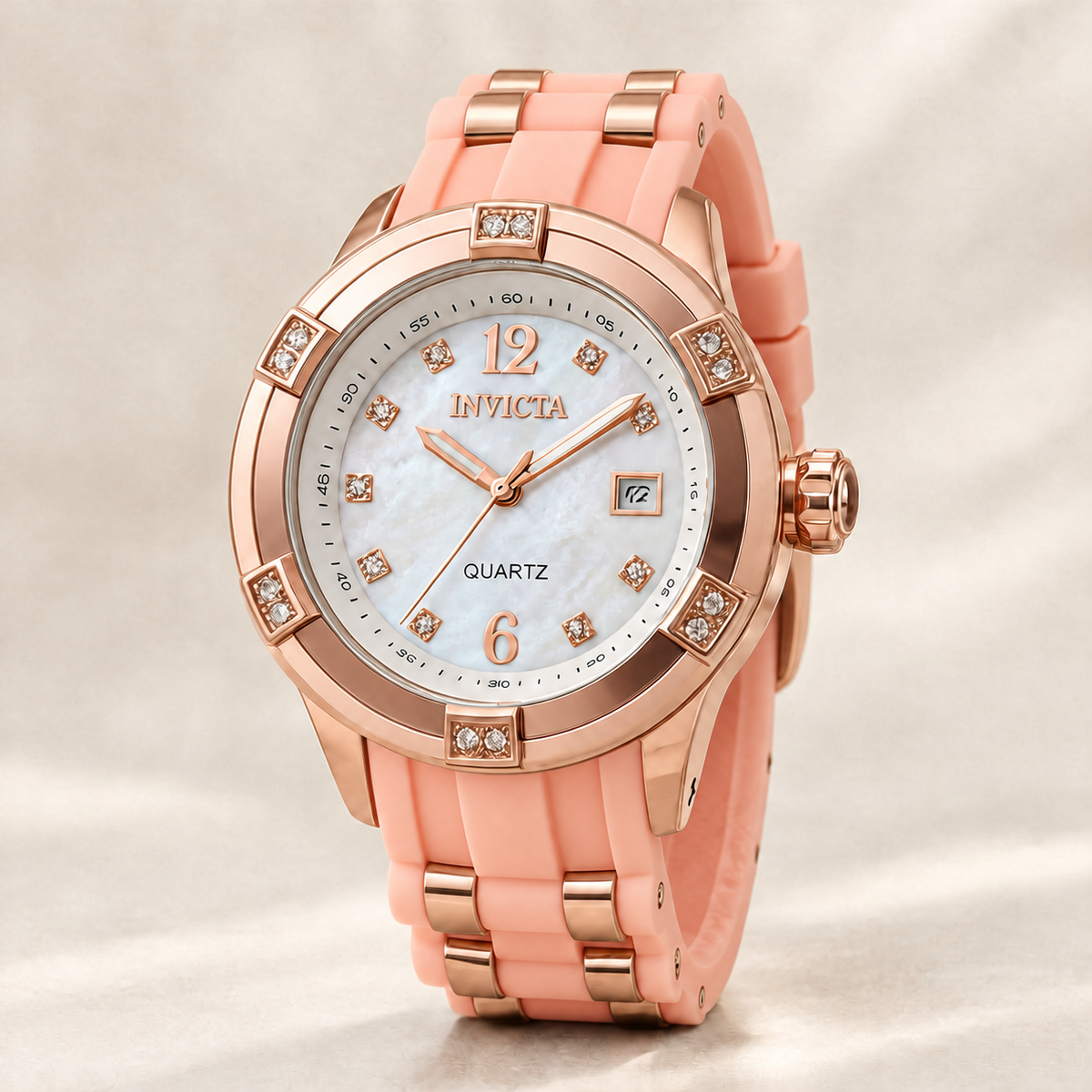 RELOJ INVICTA DAMA ROSÉ
