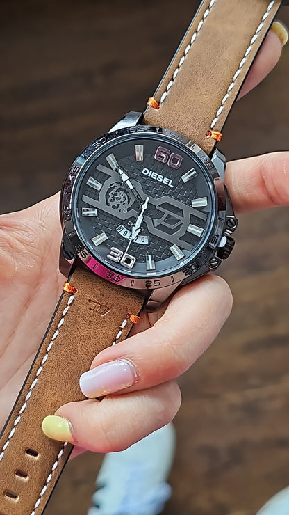 RELOJ DIESEL ABSOLUTE CUERO