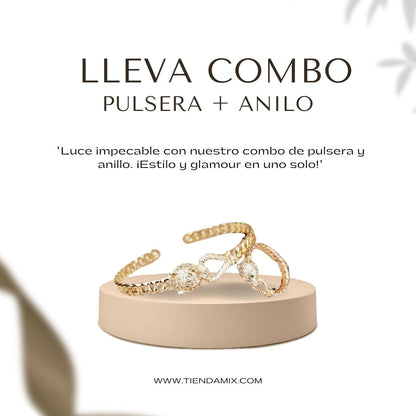 SET PULSERA Y ANILLO