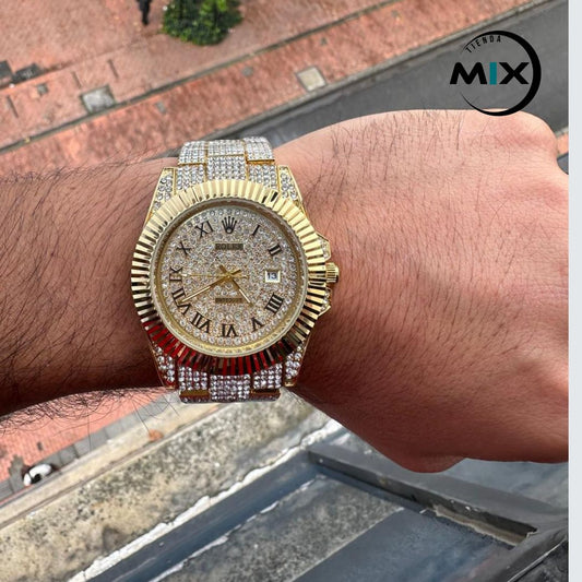 RELOJ ROLEX CUBANO LUXE HOMBRE