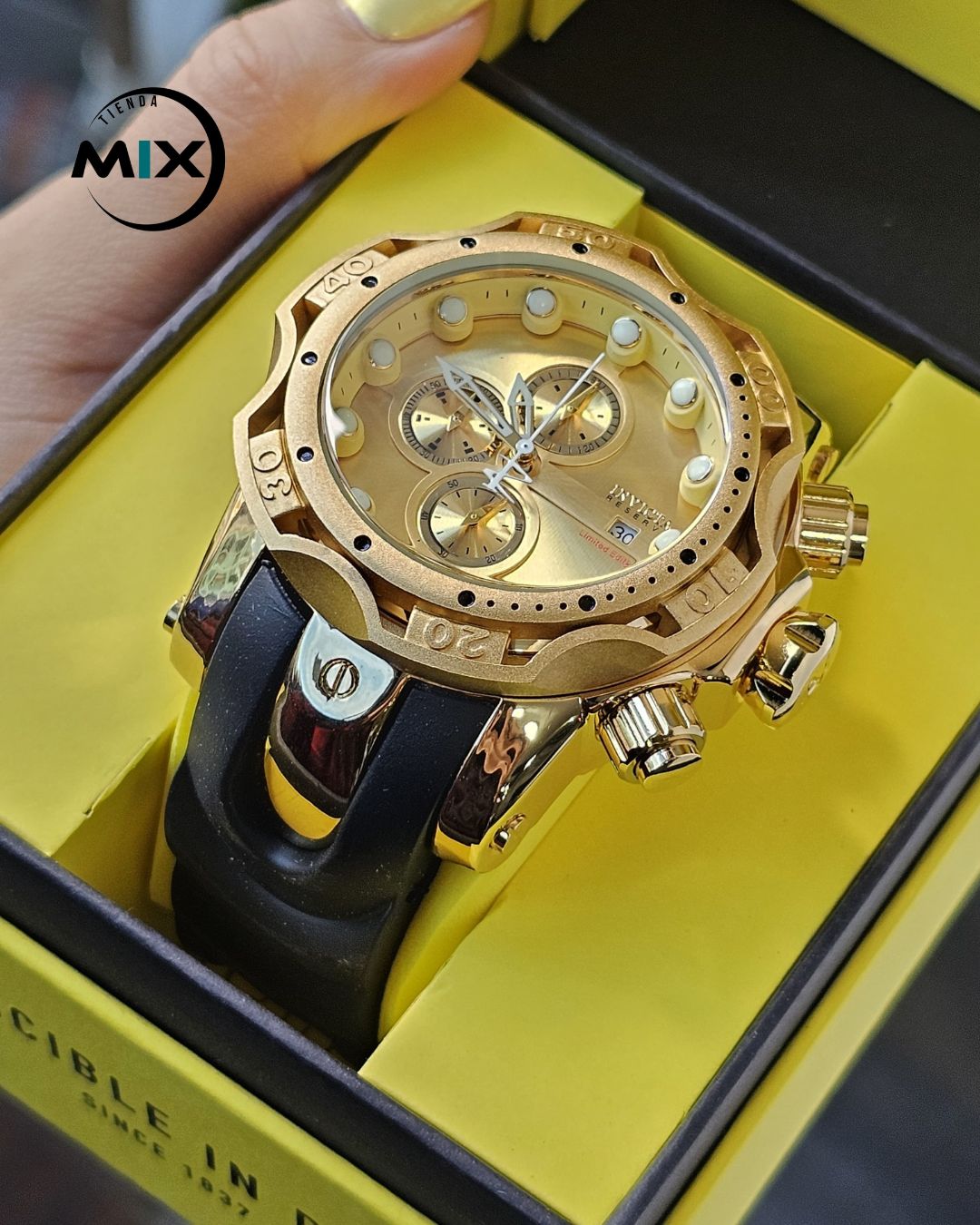 RELOJ INVICTA ZEUS GOMA SPIKE